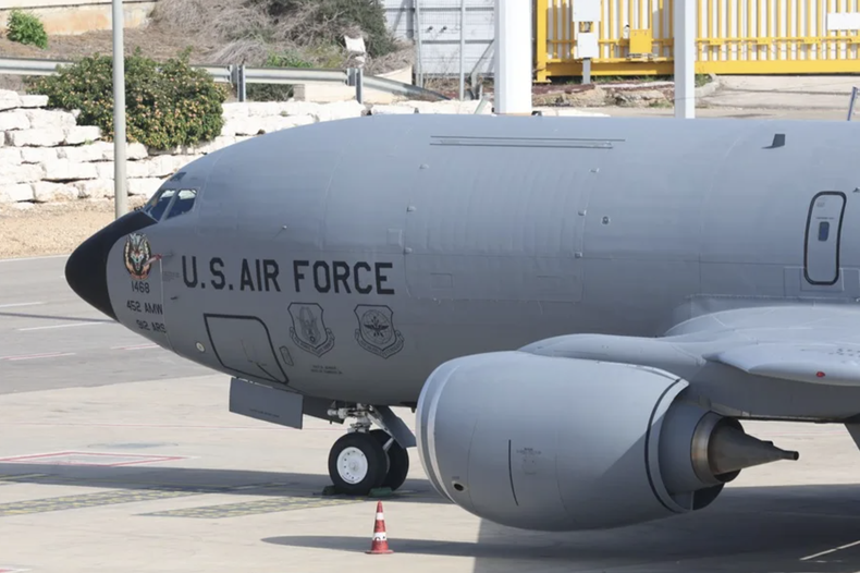Avión militar de Estados Unidos.