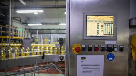Una industria aceitera.