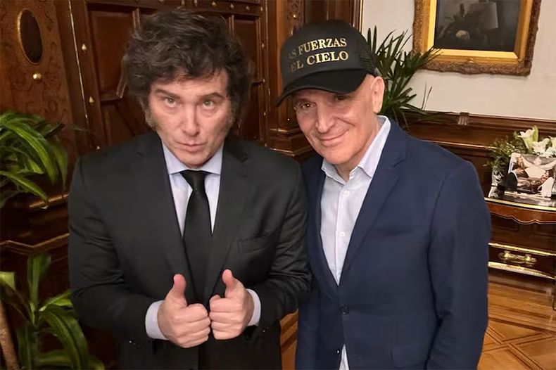 Javier Milei y José Luis Espert.