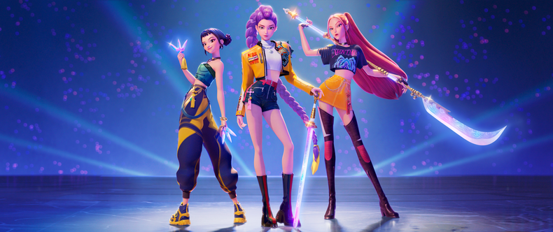 Las guerreras K-pop.