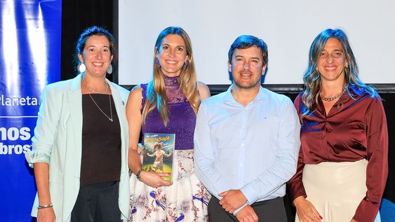 Abogada de la Mutual Uruguaya de Futbolistas Profesionales Florencia Chírico, directora del Departamento Jurídico de Fifpro Alexandra Gómez, gerente de la Fundación Celeste Daniel Baldi y arquitecta de Montevideo City Torque y Asociación Uruguaya de Fútbol Muma Sebasti.