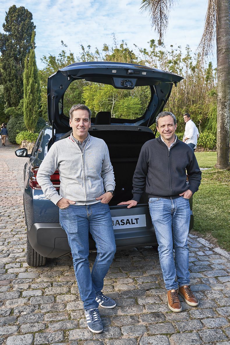 Sebastián Albanés y Ángel D’Elia