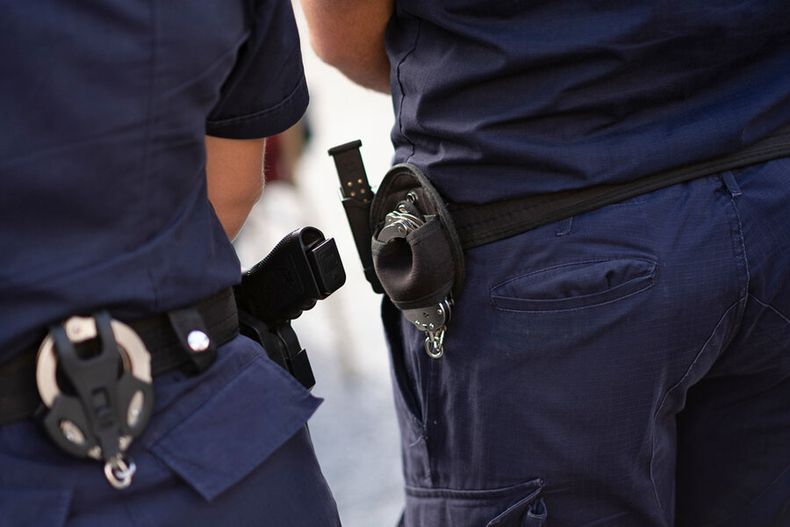 Policía Nacional. Foto: Pablo Vignali, adhocFOTOS