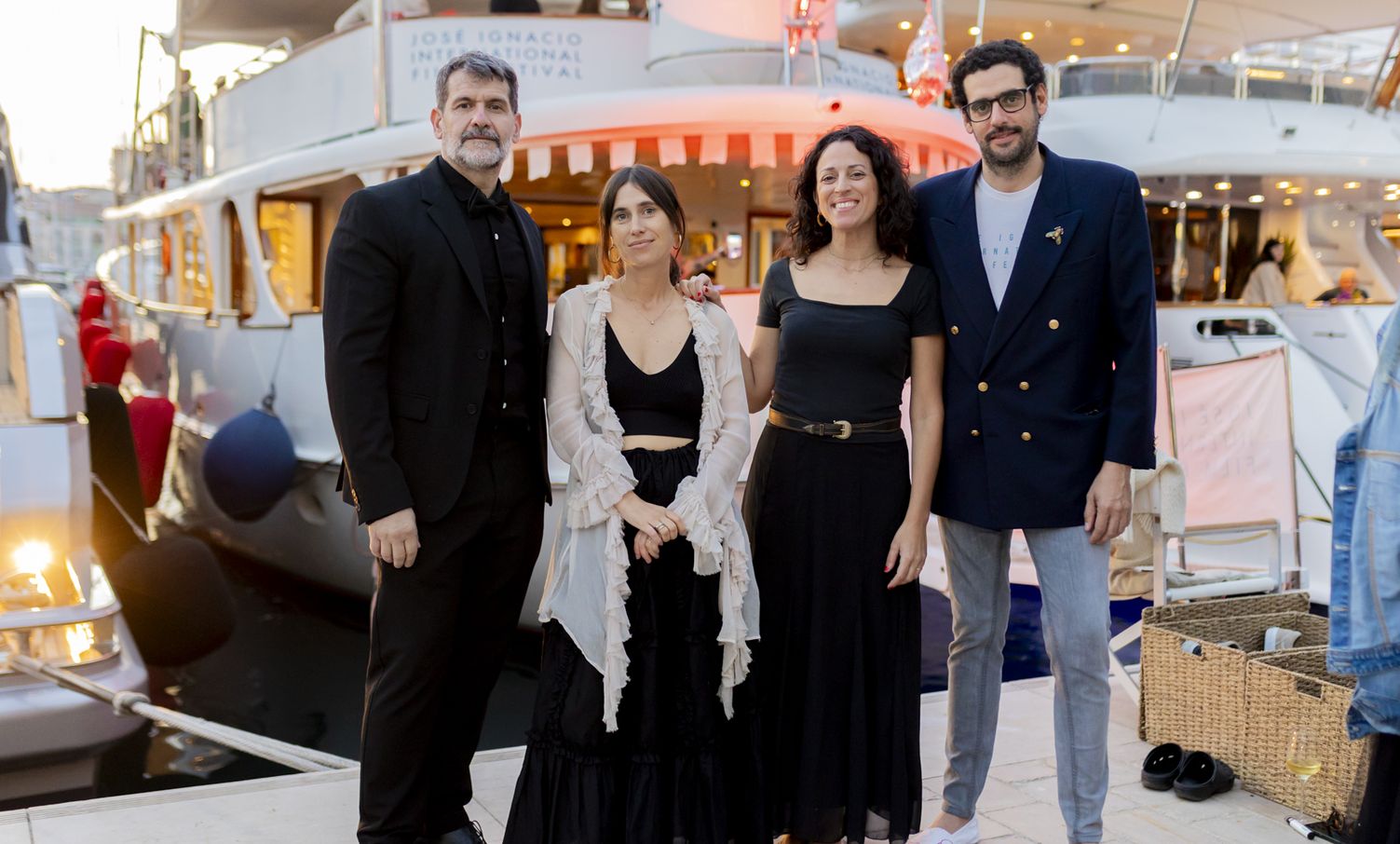 Socios de JIIFF: Pablo Mazzola, Fiona Pittaluga, Mariana Rubio Pittaluga y Martín Cuinat