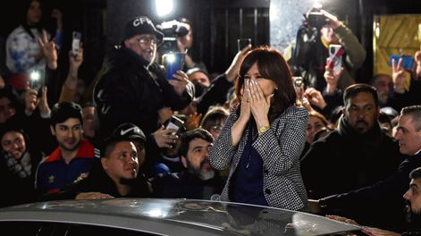 Cristina Fernández. Foto: AFP, Luis Robayo
