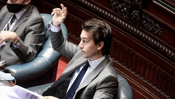 Juan Sartori durante una sesion del Senado. Foto: Javier Calvelo / adhocFOTOS Juan Sartori durante una sesion del Senado. Foto: Javier Calvelo / adhocFOTOS