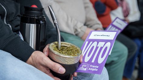 Plenario del Frente Amplio, el pasado sábado 2 de agosto