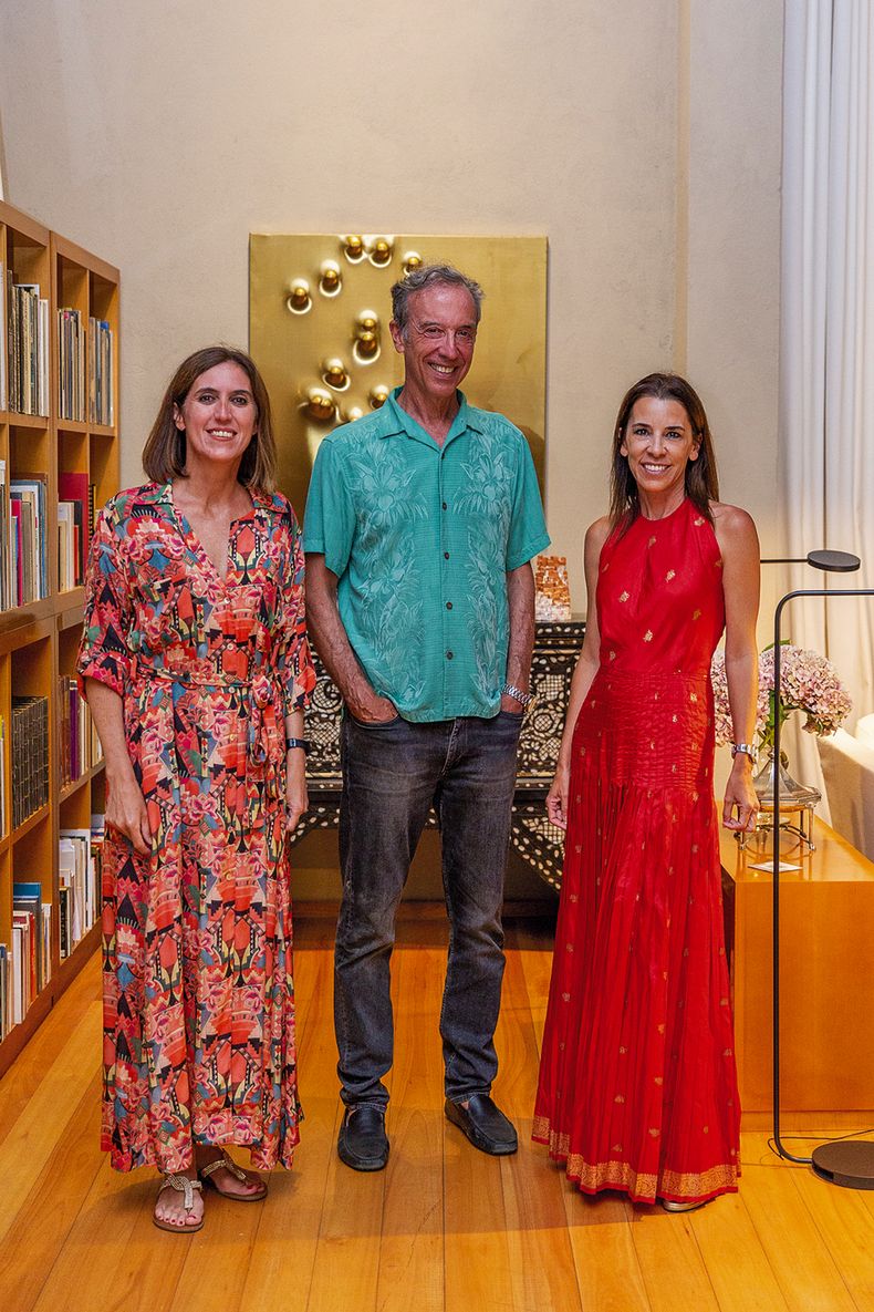 Directora del Museo Moderno Victoria Noorthoorn, presidente de Grupo Supervielle Patricio Supervielle y presidenta de Amigos del Moderno Inés Etchebarne