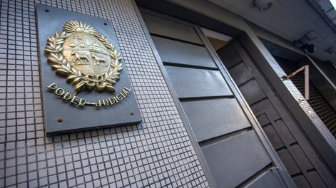 Juzgado de Juan Carlos Gómez en Montevideo. Foto: Mauricio Zina / adhocFOTOS