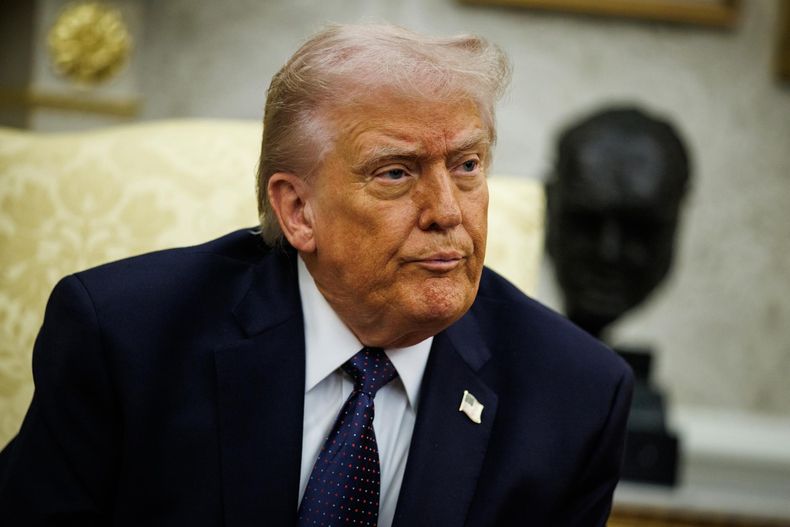 El presidente de Estados Unidos, Donald Trump.