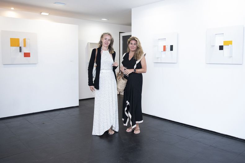 María Castro con Marina Iturriaga