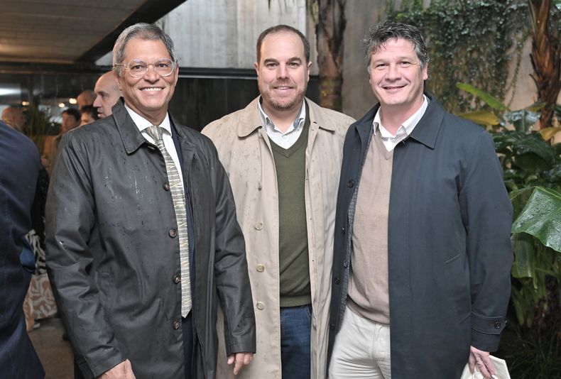 Eduardo Zaidensztat, Nicolás Barriola y Juan Castells