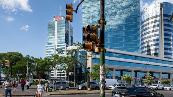 El complejo del WTC de Montevideo, en Buceo.