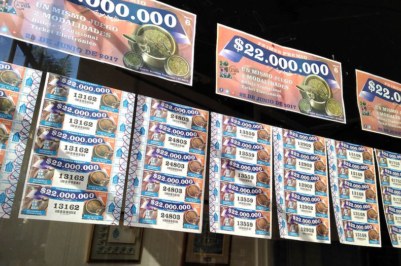 Billetes de Lotería.&nbsp;