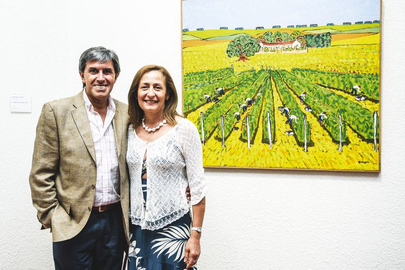 Fernando Cattivelli y Cristina Saraiva