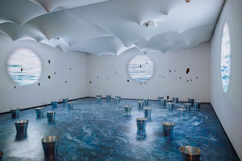 53,86% Uruguay, país agua, proyecto de Uruguay del estudio Sei Fong en la Bienal de Venecia