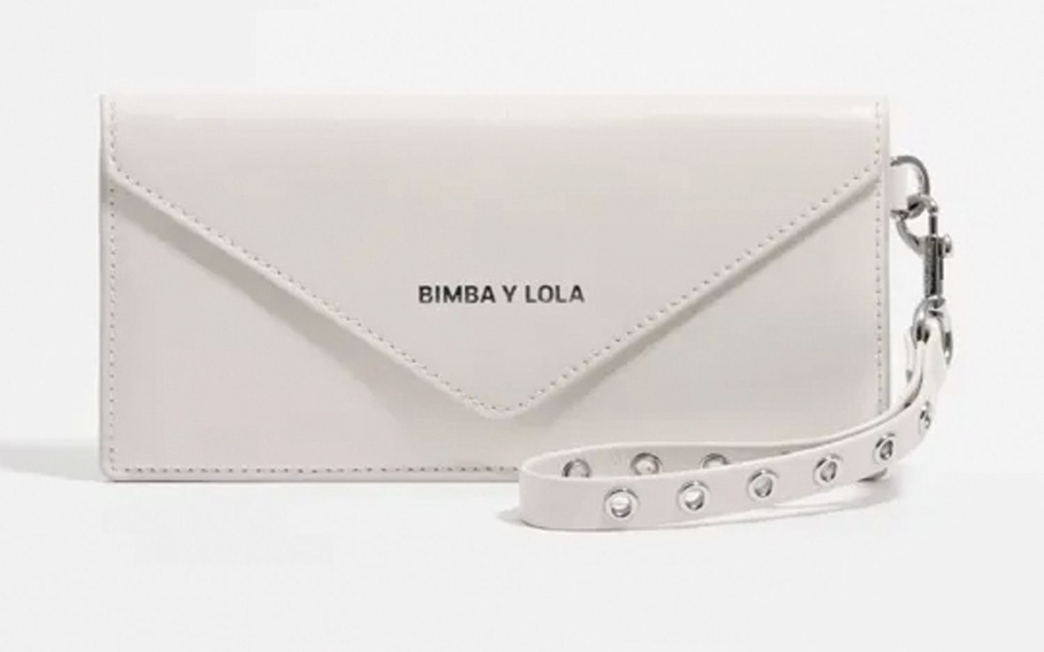 Billetera de piel con solapa