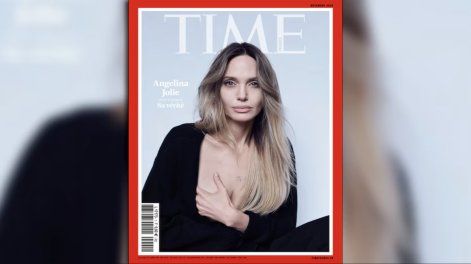 Angelina Jolie en la portada de Time Francia.