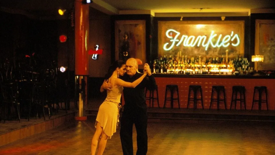 Robert Duvall y Luciana Pedraza en una escena de la película Assassination Tango. Robert Duvall y Luciana Pedraza en una escena de la película Assassination Tango.