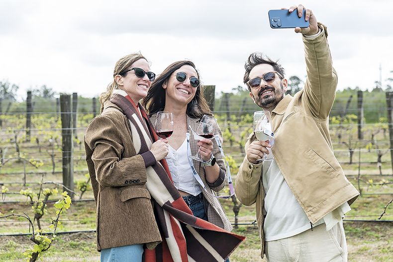 Daniela Fierro, Magdalena Sendra y Javier Fiorina.