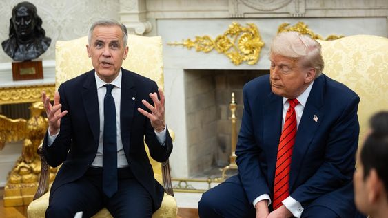 ?canada no esta a la venta?: carney confronta a trump en una reunion en la casa blanca ?canada no esta a la venta?: carney confronta a trump en una reunion en la casa blanca