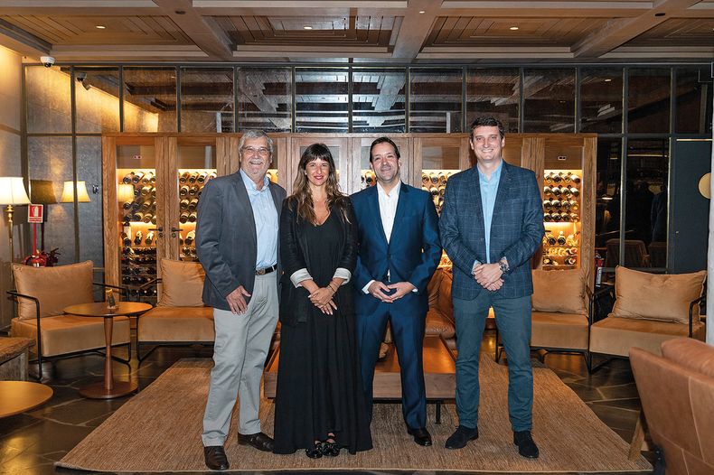 De Nobilis: socio director Eduardo Comas, gerenta de Marketing Carolina Montalto, business officer Pablo Perrotta y asesor financiero Rafael Comas
