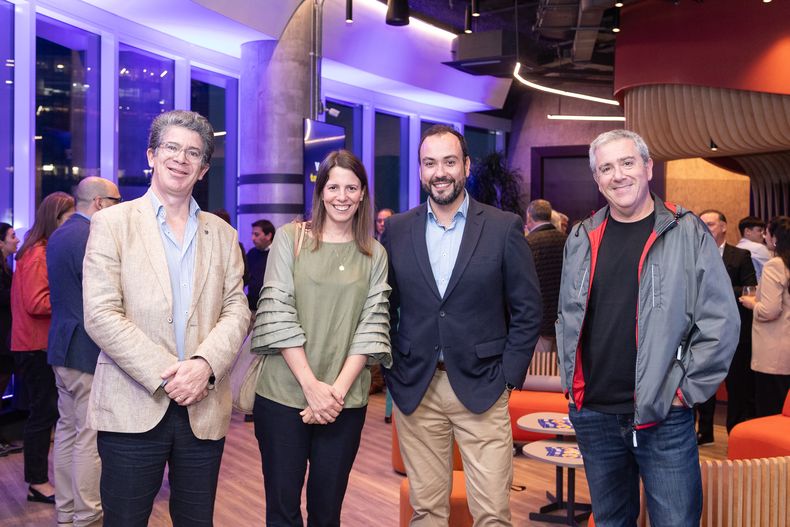 Pablo Rosselli, Tamara Schandy, Julio Crispino y Martín Naor