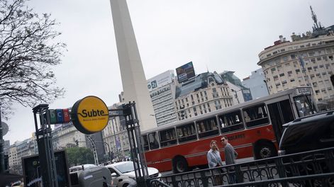 Avenida 9 de Julio, Buenos Aires. Foto: Pablo Vignali / adhocFOTOS