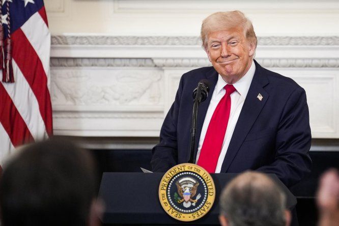 El presidente de Estados Unidos, Donald Trump