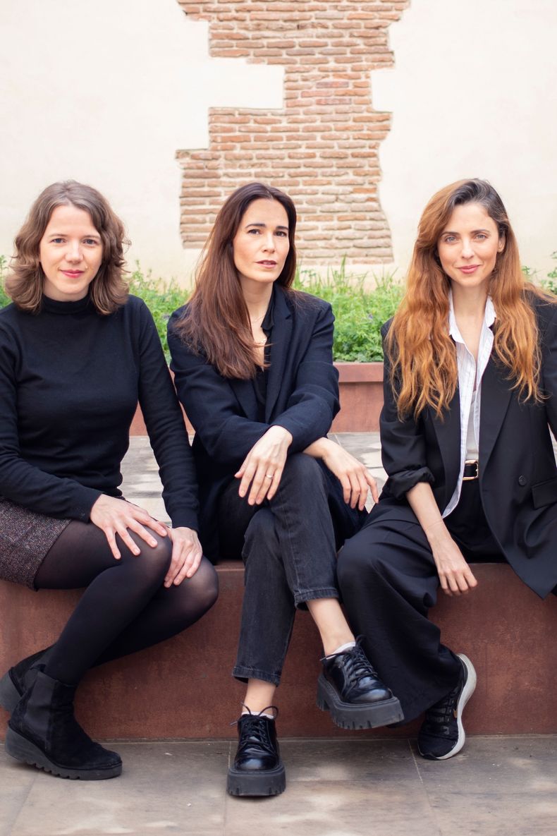 María Folguera, Celia Freijeiro y Leticia Dolera