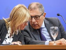 Los ministros de Salud y de Economía.