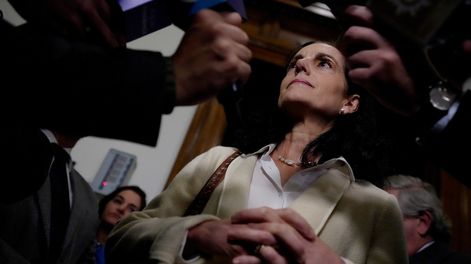 La ministra de Economía, al presentar en junio la Rendición de Cuentas de 2023