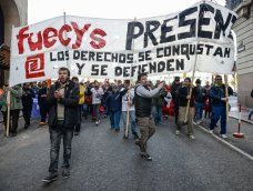 Movilización de Fuecys.
