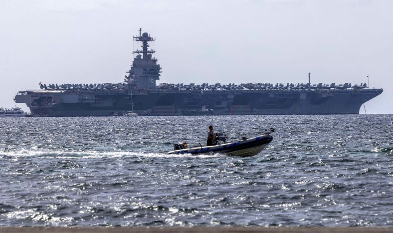 EE.UU. despliega su mayor portaaviones en el Caribe en medio de tensión con Venezuela.