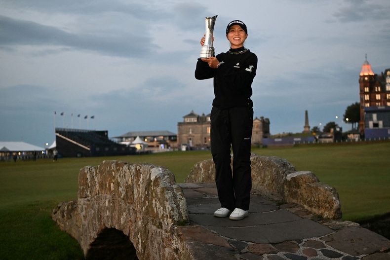 Golfista neozelandesa Lydia Ko en el Women’s British Open