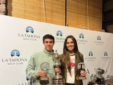 Mateo Quiroga y Jimena Marqués en el Abierto de La Tahona.