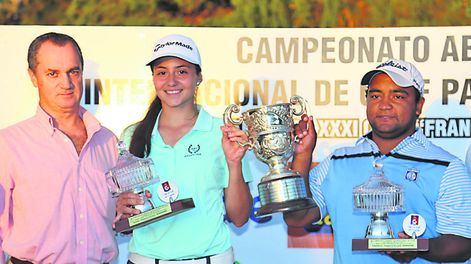 imagen de En damas triunfó la argentina Pilar Berchot; en caballeros, Juan Álvarez con una ronda final espectacular logró su tercer título