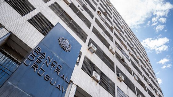 Sede del Banco Central, en la Ciudad Vieja.