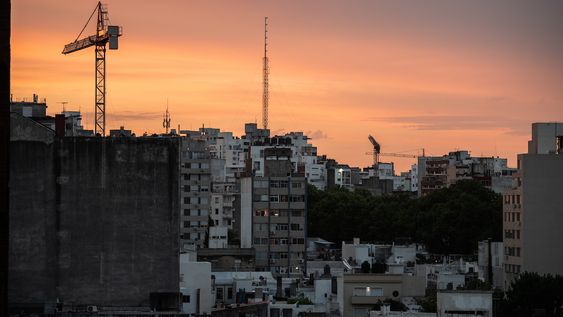 Vista de la ciudad de Montevideo. Vista de la ciudad de Montevideo.