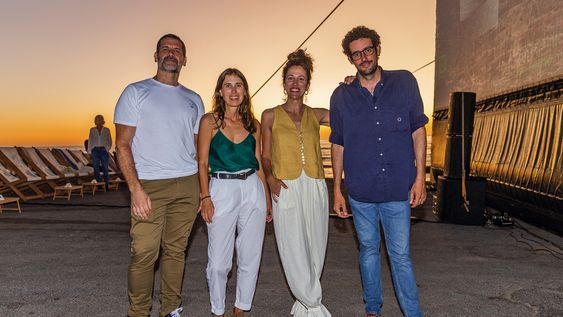 De JIFF: programador Pablo Mazzola, programadora Mariana Rubio Pittaluga, directora y programadora Fiona Pittaluga y productor Martín Cuinat