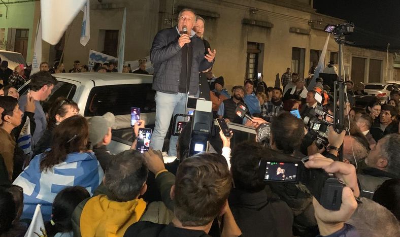 Alejo Umpiérrez, intendente reelecto de Rocha 