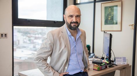 Julio Marote, gerente de Tecnologías de Información de UTE. Foto: Mauricio Zina / adhocFOTOS