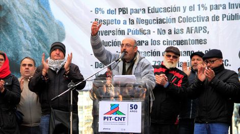 imagen de Una campaña de afiliación, dos paros y cinco leyes son algunos  de los énfasis del PIT-CNT para el último cuatrimestre del año