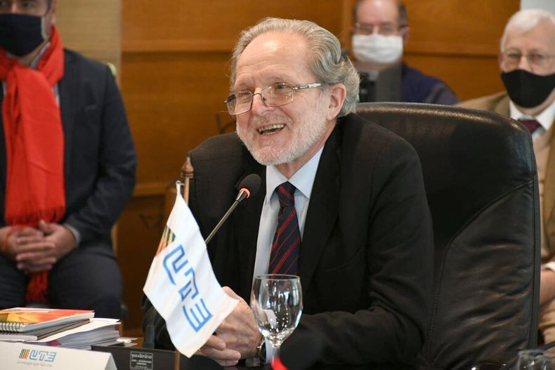 El director de UTE por Cabildo Abierto, Enrique Pées Boz. Foto: UTE