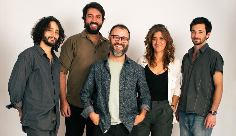 Martín Pugin, Juan Pablo Szilagyi, Adrián Borgarelli, Vivianne Graf y Joaquín García
