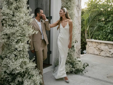 Boda de Donald JR y Bettina Trump.