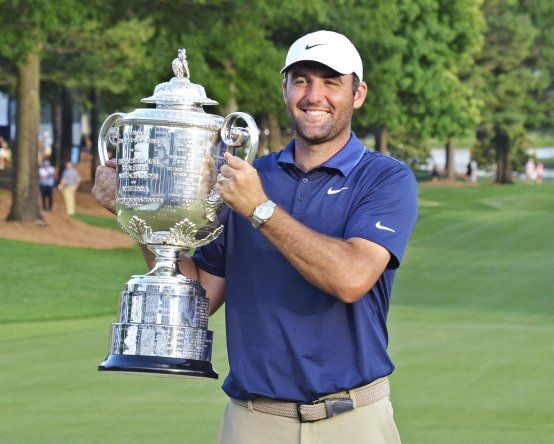 Scottie Scheffler en el PGA Championship