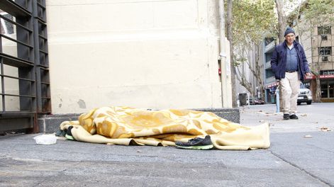 imagen de Más del 90% de las personas en situación  de calle tienen anotaciones policiales