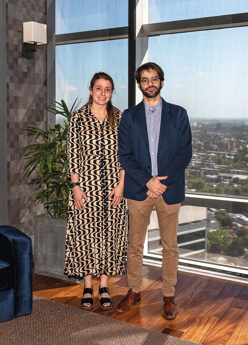 Tatiana Comesaña y Matías Hofman