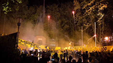 imagen de El posible ataque a dirigentes de Peñarol hizo precipitar una  investigación de largo aliento que buscaba desarmar a la barrabrava